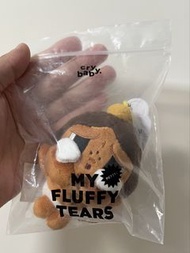 【現貨】【全新直送】POP MART 泰國限定 Crybaby CRY BABY Molly Factory My Fluffy Tears系列 Petite Brown 啡皮 毛絨公仔 掛件 掛飾 