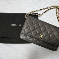 Chanel WOC 荔枝皮金鏈