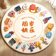 Ready Stock spot spot Catch week props Supplies Set Baby Girl Boy One Year Old Modern Catch week Chi