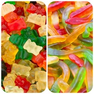 [HALAL]Haribo Gummy Bear 100+-gram/ Bebeto Oily worm/ Cola bottle