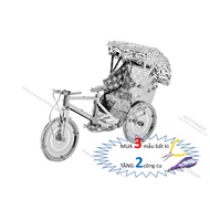 Cycle Trishaw 3D Metal Assembly Model
