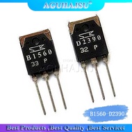 4PCS 2SB1560 B1560 2SD2390 D2390 TO 3P Sound matching tube (2PCS* B1560 +2PCS* D2390 ) new original