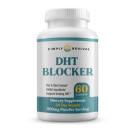 Simply® DHT Blocker 60 Capsules - Hair & Skin Formula with Herbal Ingredients - Dietary Supplement f
