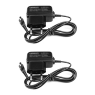 2X DC 6V Universal Switch Power Supply Adapter Charger 500MA for Omron Blood Pressure Monitor 7120/U10L/8713 EU Plug