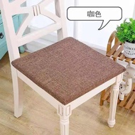 Square Natural Latex Cushions Office Computer Chair Protective Mat Solid Color Seat Pad Buttocks Chair Cushion Backrest Pillow