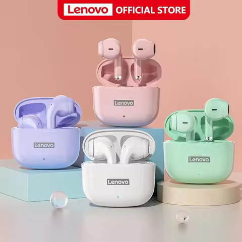 Original Lenovo LP40Pro TWS Bluetooth 5.1 Quick Connect Earphone Ergonomic Design Headphones Powerfu
