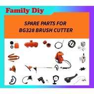 Spare parts/Replacement Parts for bg328 grass cutter/brush cutter ( Carburetor/Block/Fuel tank/Shoulder Belt)