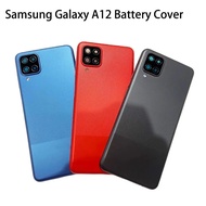 Samsung Galaxy A12 A125 Battery Back Cover Door Rear Housing Case Assembly Repair Parts For Samsung 