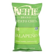 Kettle Brand Jalapeno Potato Chips  墨西哥辣椒味厚切薯片 5oz / 141g【084114116352】
