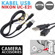 [Sale Promo] Nikon Camera USB Data Cable (Type UC-E20 / UC-E21) D3400 D3500 D7500 D5600 J5 J4 V3 [Sh