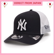 NEW ERA 9SEVENTY Stretch-Snap Cap - Unisex Mesh Snapback Hat with New York Yankees Logo - Free Size 