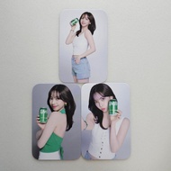 aespa KARINA x SPRITE ZERO SUGAR CHILL Promotional PHOTOCARD SET - 25 APR
