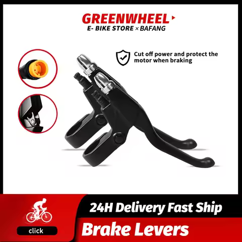 BAFANG 8 FUN Brake Levers EBIKE 8FUN Brake Handles When Brake Power Cut Off 3 Pin Male Connect Elect