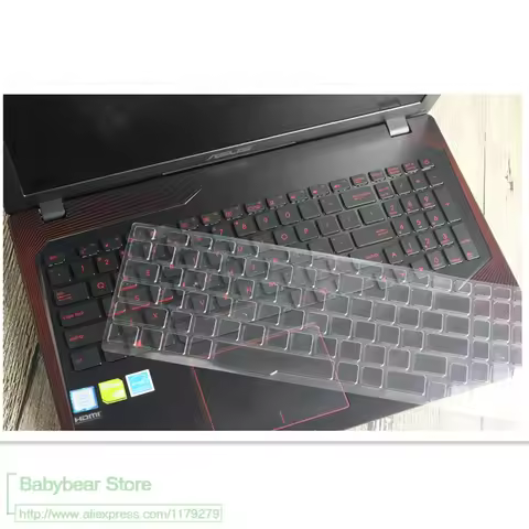 15 inch Ultra TPU Laptop Keyboard Cover Protector for ASUS GL553 GL553VD GL553VE GL553VW FX53VD FX53