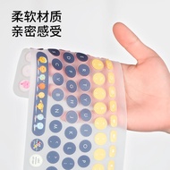 ♂►○Logitech Logitech K380 Wireless Bluetooth Keyboard Film K480 Cartoon Silicone Keyboard Protective