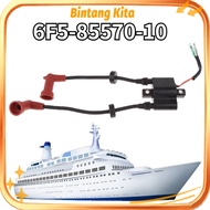 Marine Outboard Coil Assy Ignition Coil 6f5-85570-10 For Yamaha F9.9 13.5 15.20 25hp