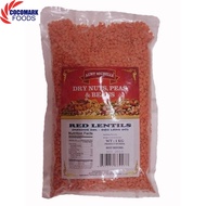 Đậu Lăng Đỏ Tách Vỏ Lentils Peas Red 1000g