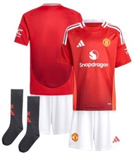 曼聯 Manchester United Home Minikit 2024-25 球衣 波衫 童裝