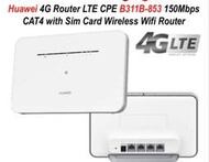 華為 B311B-853 &amp; B315S-607 4G LTE SIM卡Wifi分享器無線網卡路由器 B311as