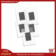 Magnetic Photo Holders(5-Pack) 4x6 for Refrigerator Clear Acrylic Frames 4 X 6 Picture Frames