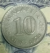 10 sen Old Coins Collection 1973