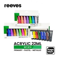 Reeves Fine Artist Acrylic Color Paint Set Acrylic Paint