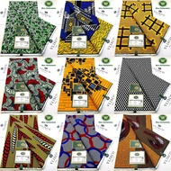 New Arrival - African Wax Cotton Ankara Print Fabric (5 Yards)