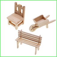 Doll-House Furniture Doll Miniatures Wooden Tiny Furniture Accessories Miniature House Accessories f