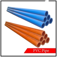 Blue/Orange PVC Pipe for Water or Electrical | 1 meter 1.5 meter | Sizes: 1/2" | 3/4" | 1"