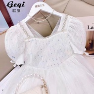 Girls Dress Summer Dress Summer Dress 2024 Summer New Style Children Fashion Princess Dress Little G