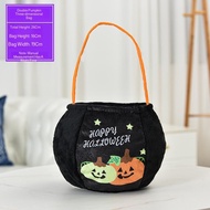 Halloween decoration props portable pumpkin bag candy bag non-woven three-dimensional gift bag pumpk