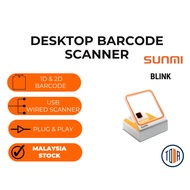 Sunmi Blink 1D/2D Desktop Barcode Scanner Ewallet Scanner