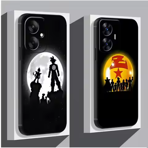 DD-ragonS B-allS Goku Logo Case for Realme GT Master Neo2 C25 12 14 C15 C12 P3 Ultra Nazro 50 C53 C3