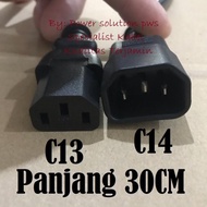 C13 c14 power cable 1.5mm 30CM Monitor power cable Ups Apc Iec c13 c14 Most Wholesale