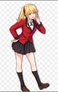 狂賭之淵 早乙女cos服 包假髮