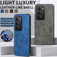 For Redmi15 5G Casing For Redmi 15 C 15C 1 5 Redmi15 C Redmi15C 4G 5G 2025 Magnetic Suction PU Silic