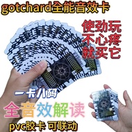 Kamen Rider Gotchard Homemade Rubber Card Gotchard Card Linkable dx Belt One Card Eight Code Sound E