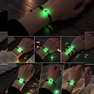 Glow in the drak INITIAL waterproof bracelet,/ letters, can light up, request letters {Free Gift, ev