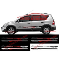 Nissan X Gear car sticker X-Gear car listcutting stiker