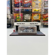 MJ 1:64 bmw M3 E46 GTR Need for Speed Silver Blue