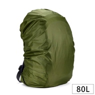 ที่บังฝน80L กันน้ำ COVER tas ransel กันฝุ่นสำหรับกระเป๋าเป้สะพายหลังกันฝนคลุมกลางแจ้งเดินป่าตั้งแคมป์กระเป๋าปีนหน้าผา