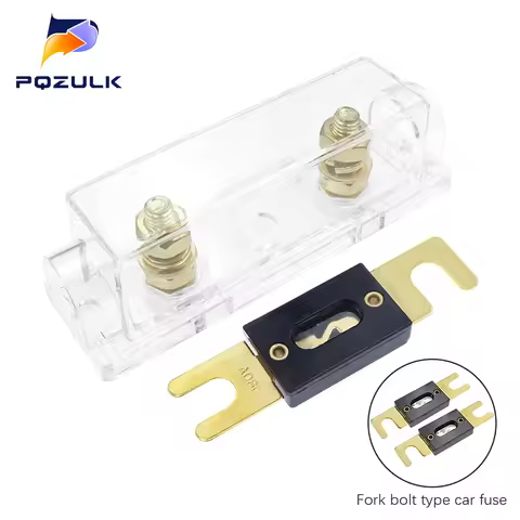 Car Auto Fuse Holder Bolt-on Fuse Automotive Audio Fuse Holders Fusible Link with 40 50 80 100 125 1