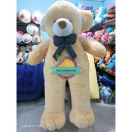 Boneka Teddy Bear Custom Foto Nama 2 Meter Super Jumbo