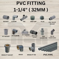 BRAND NEW PVC PIPE FITTING 32MM (1-1/4")