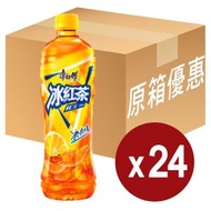 康師傅冰紅茶｜瓶裝原箱500ml 經典檸檬風味冰紅茶飲品