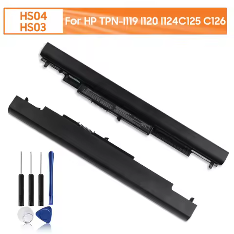 Replacement Battery HS04 HS03 For HP 807612-831 807957-001 TPN-C125 TPN-C126 HSTNN-LB6V HSTNN-PB6T 2