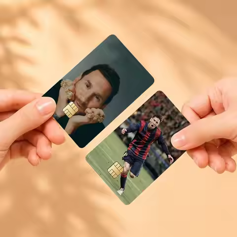 Legend football player Messi Sticker Film Tape Skin for Credit Card Debit Card Waterproof Stickers