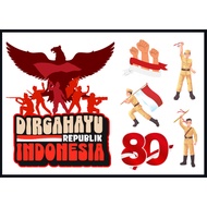 17 AUGUST INDEPENDENCE BIRTHDAY CAKE TOPPER DECORATION