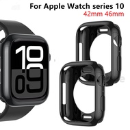 Protective Case For Apple Watch S10 42mm 46mm No Screen Protector Full HD TPU Bumper Cover For iWatc