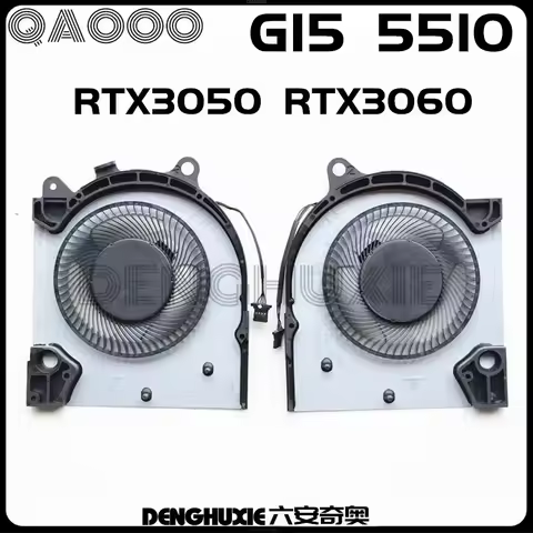 CN-0203MH FOR DELL G15 5510 / G15 5511 / G15 5515 CPU COOLING FAN RTX3050 RTX3060